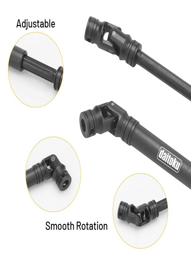 daitoku Steel Centre Drive Shaft CVD Driveshaft Upgrade Parts 105-155mm for 1/10 Axial SCX10 Redcat Gen7 /Pro RC4WD D90 RC Crawler Car (2PCS) - Image 4